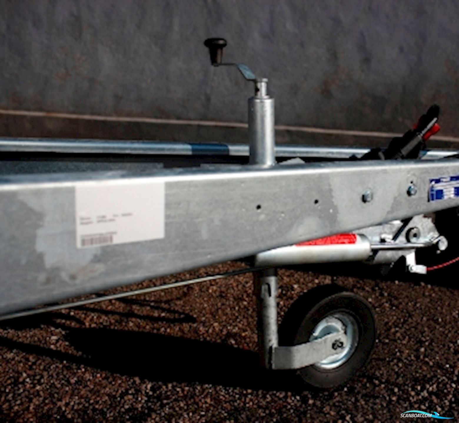 Brenderup 4260 ST, stål, 750 kg - TILBUDSPRIS !