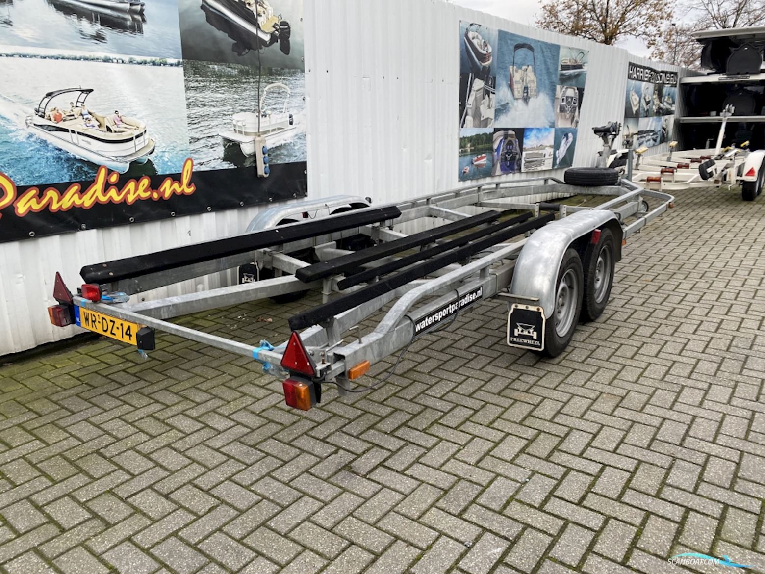 Freewheel Balkentrailer 3500KG Båttrailer 2024, Holland