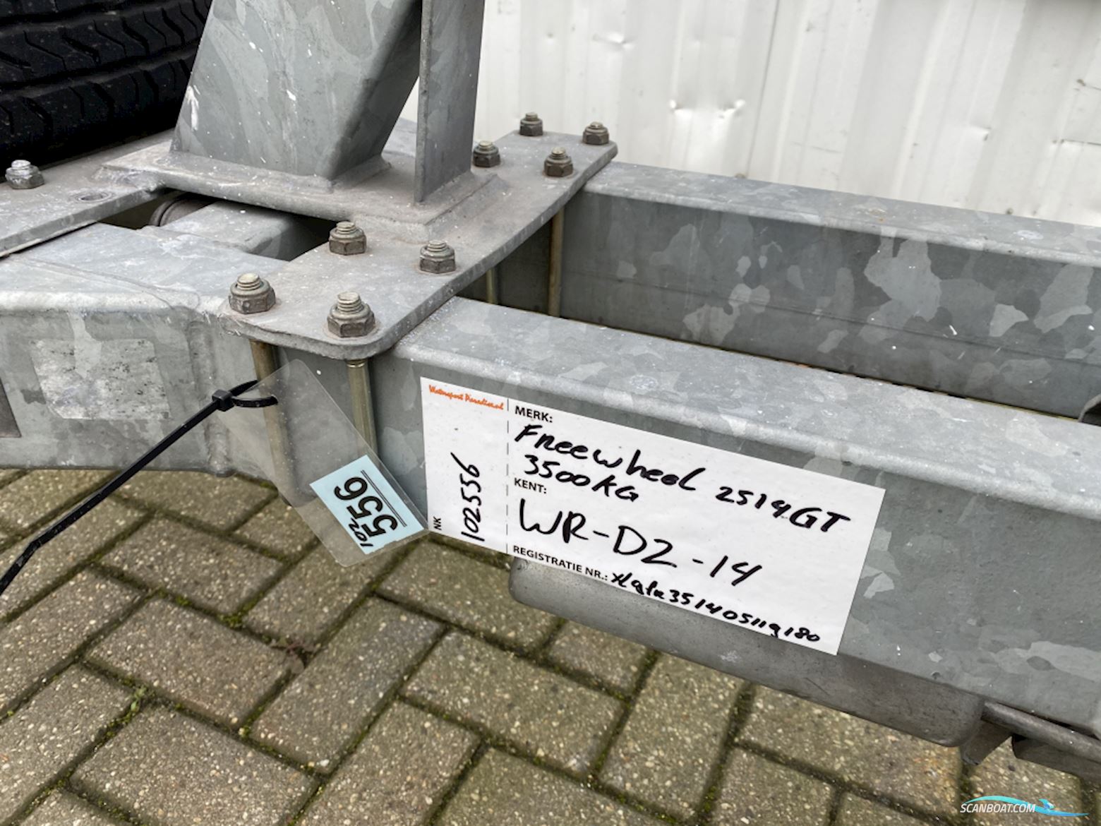 Freewheel Balkentrailer 3500KG