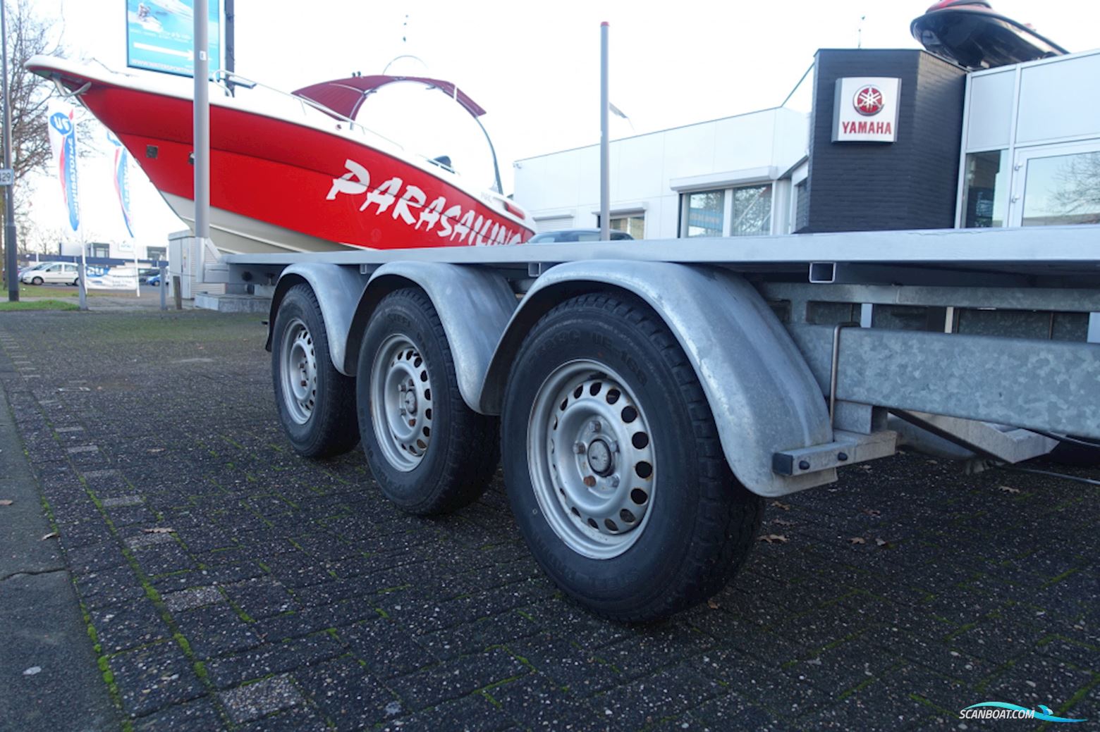 Freewheel Pontoontrailer 3-Asser 3500