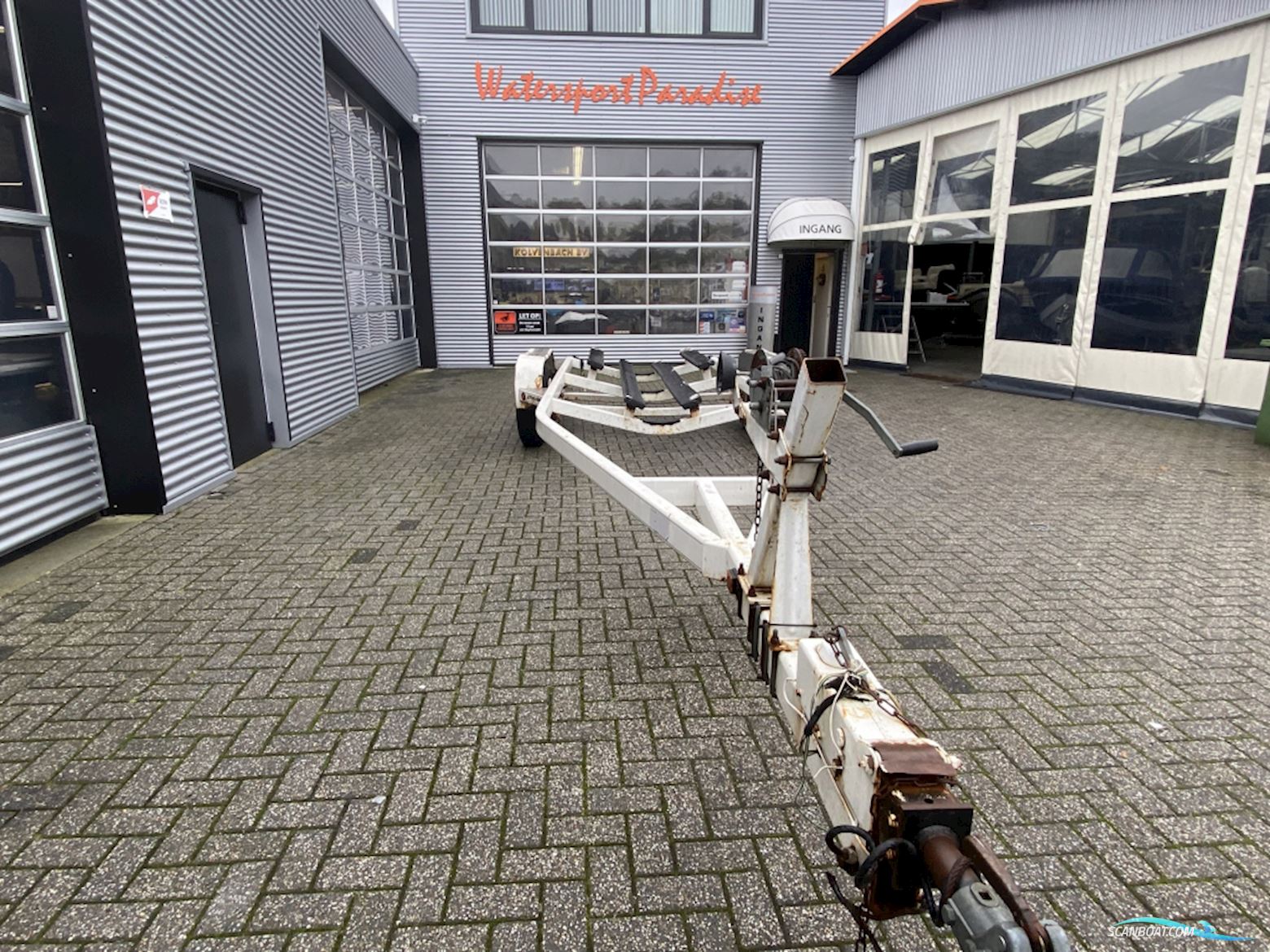 Usa Stallingstrailer Tandemasser Geremd