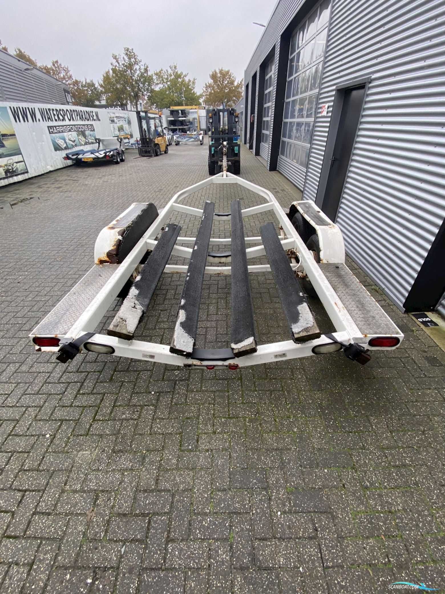Usa Stallingstrailer Tandemasser Geremd