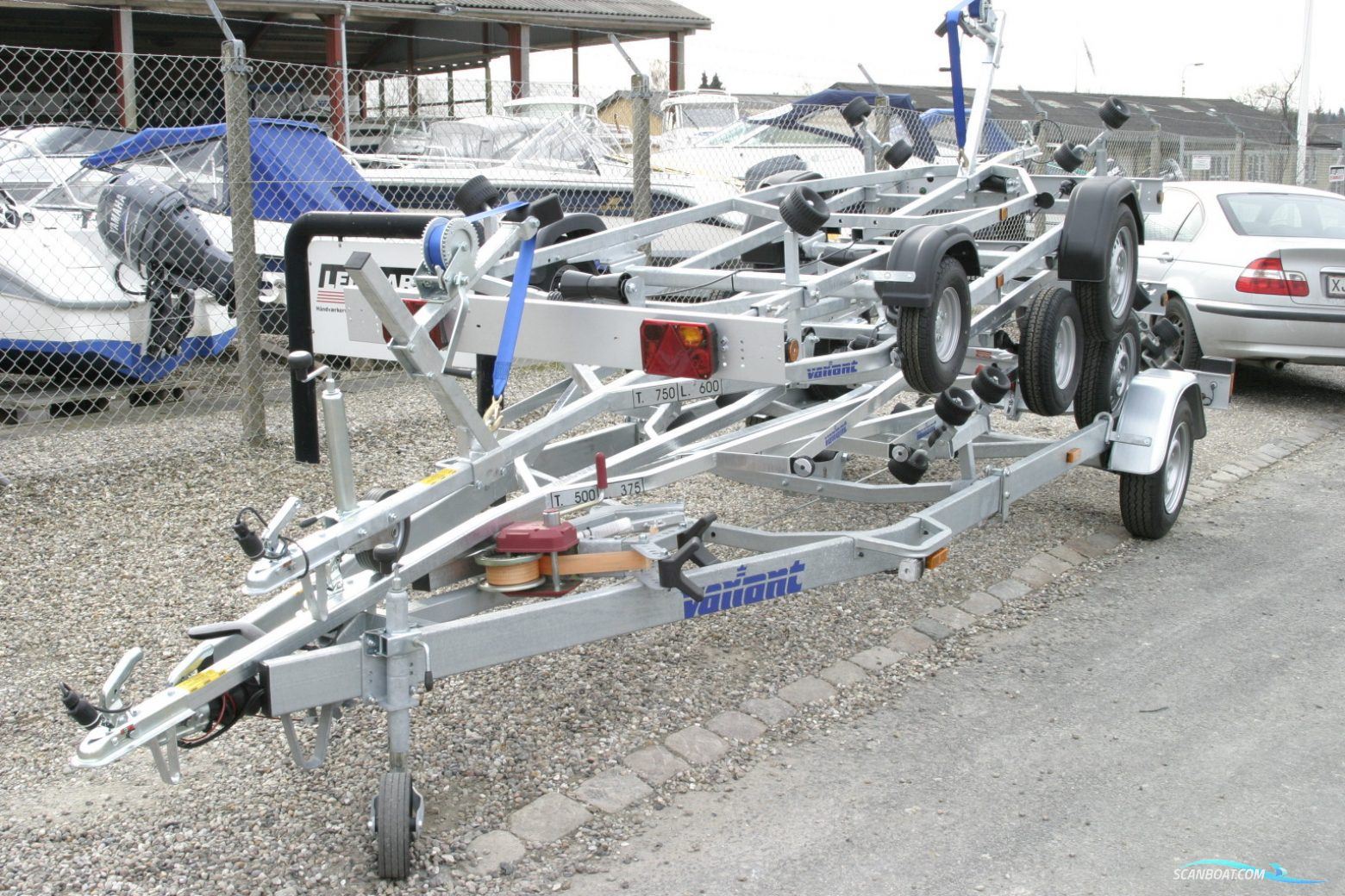 Variant 1800BB Superrulle trailer