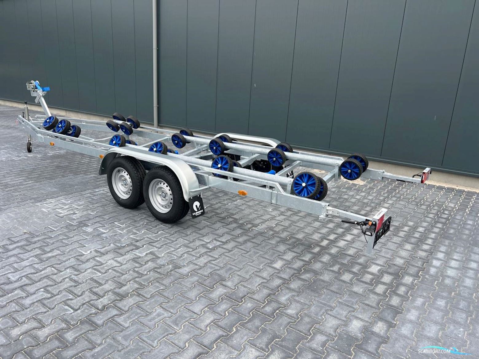 Vlemmix Boottrailers K 3500 kg.  FLEX ROLL met wegklapbare LED verlichting Båttrailer 2023, Holland