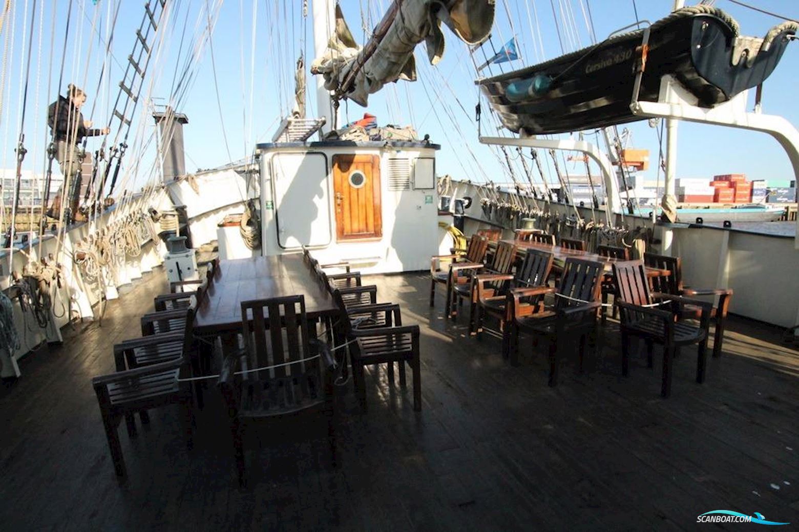Barquentine Three Mast