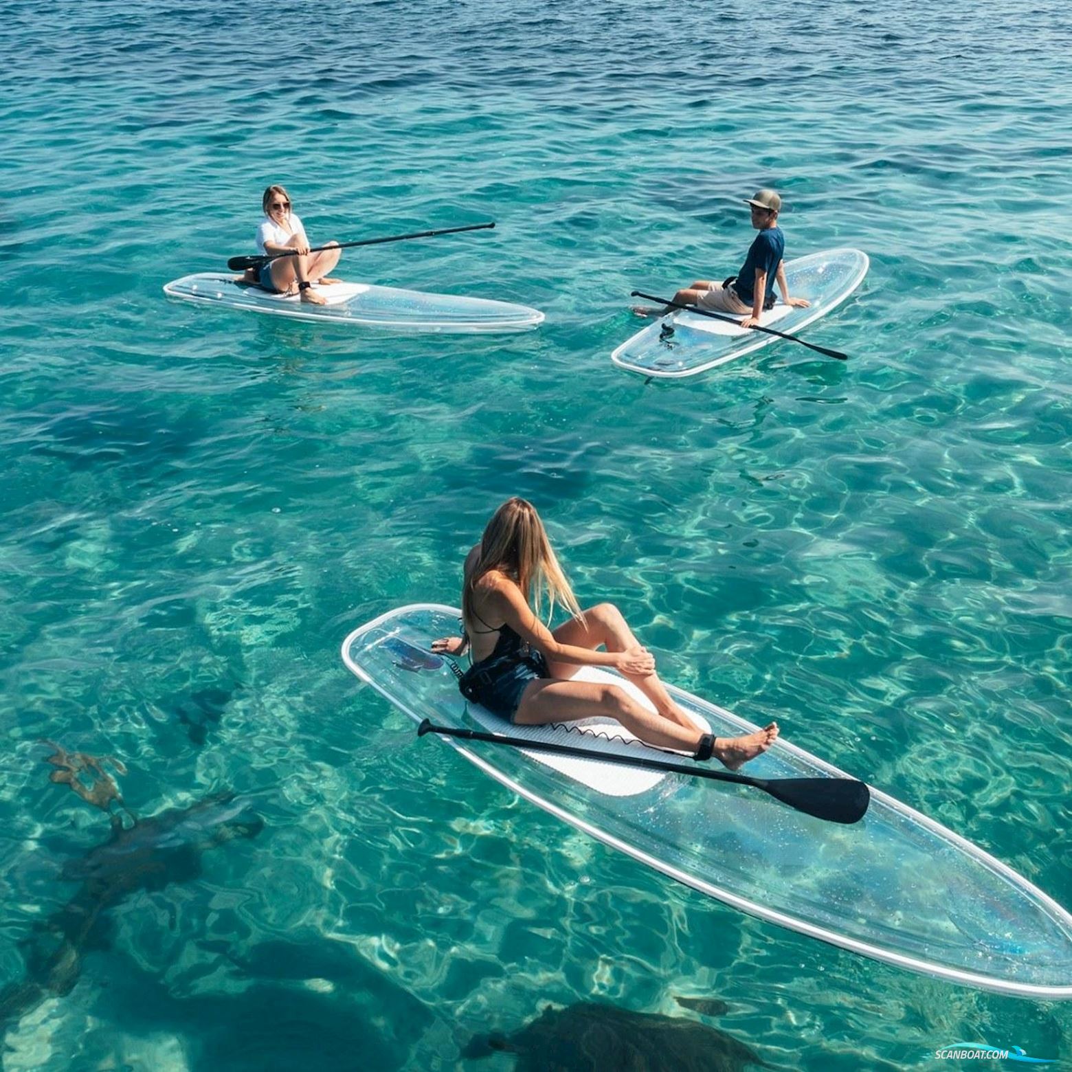Clear Paddleboard Inkl. Led Lys og Taske Båttyp Inte specificerat 2023, Danmark