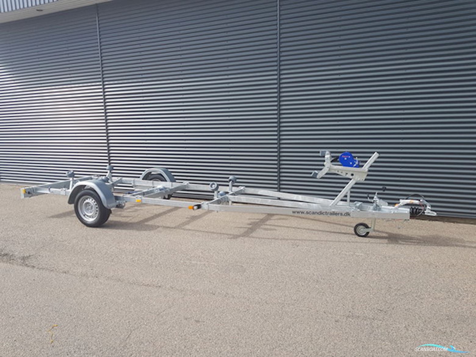 Scandic Sealine 18 Fod Bådtrailer - 1300 kg m/Superruller og Compact Hjul Boat trailer 2024, Denmark
