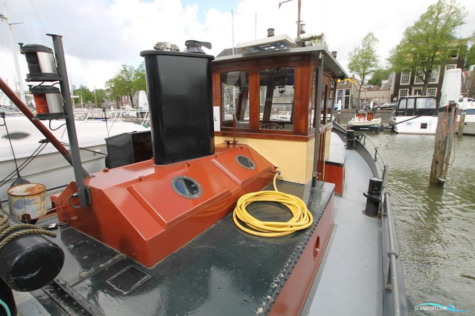 Custom Dutch Barge Tug Boat