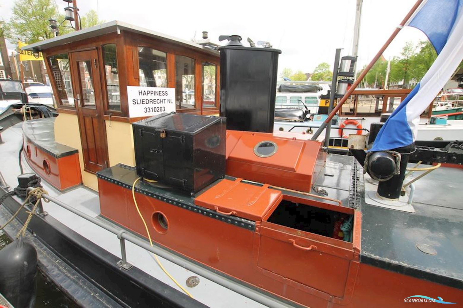 Custom Dutch Barge Tug Boat