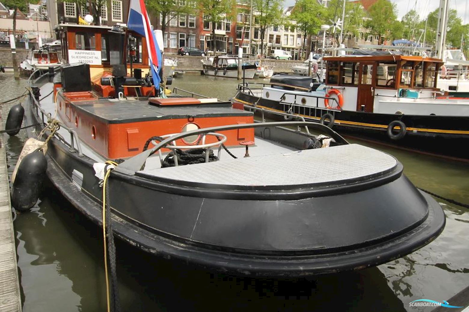 Custom Dutch Barge Tug Boat
