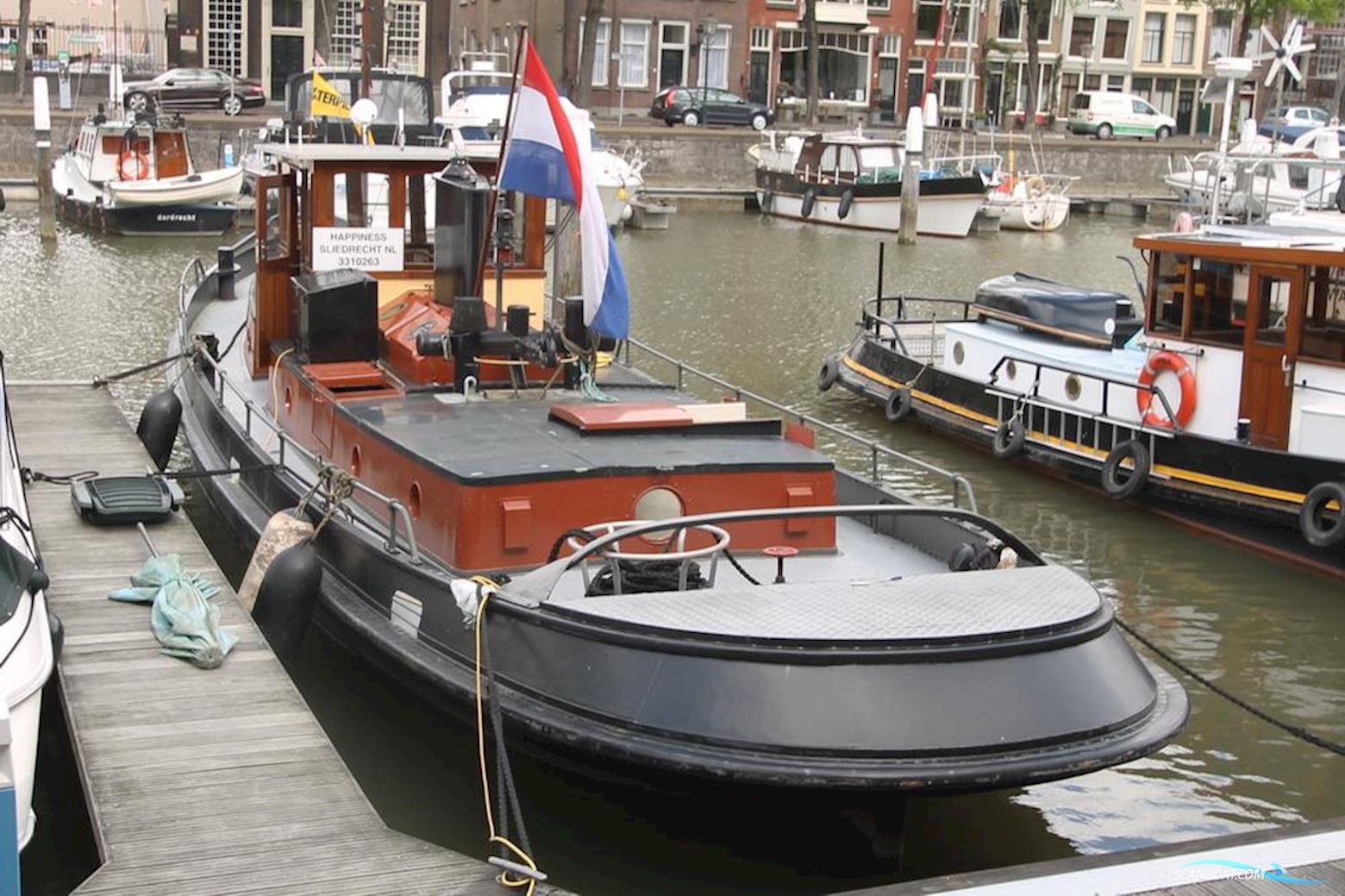Custom Dutch Barge Tug Boat