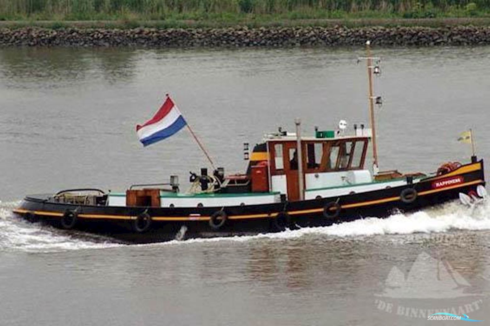 Custom Dutch Barge Tug Boat