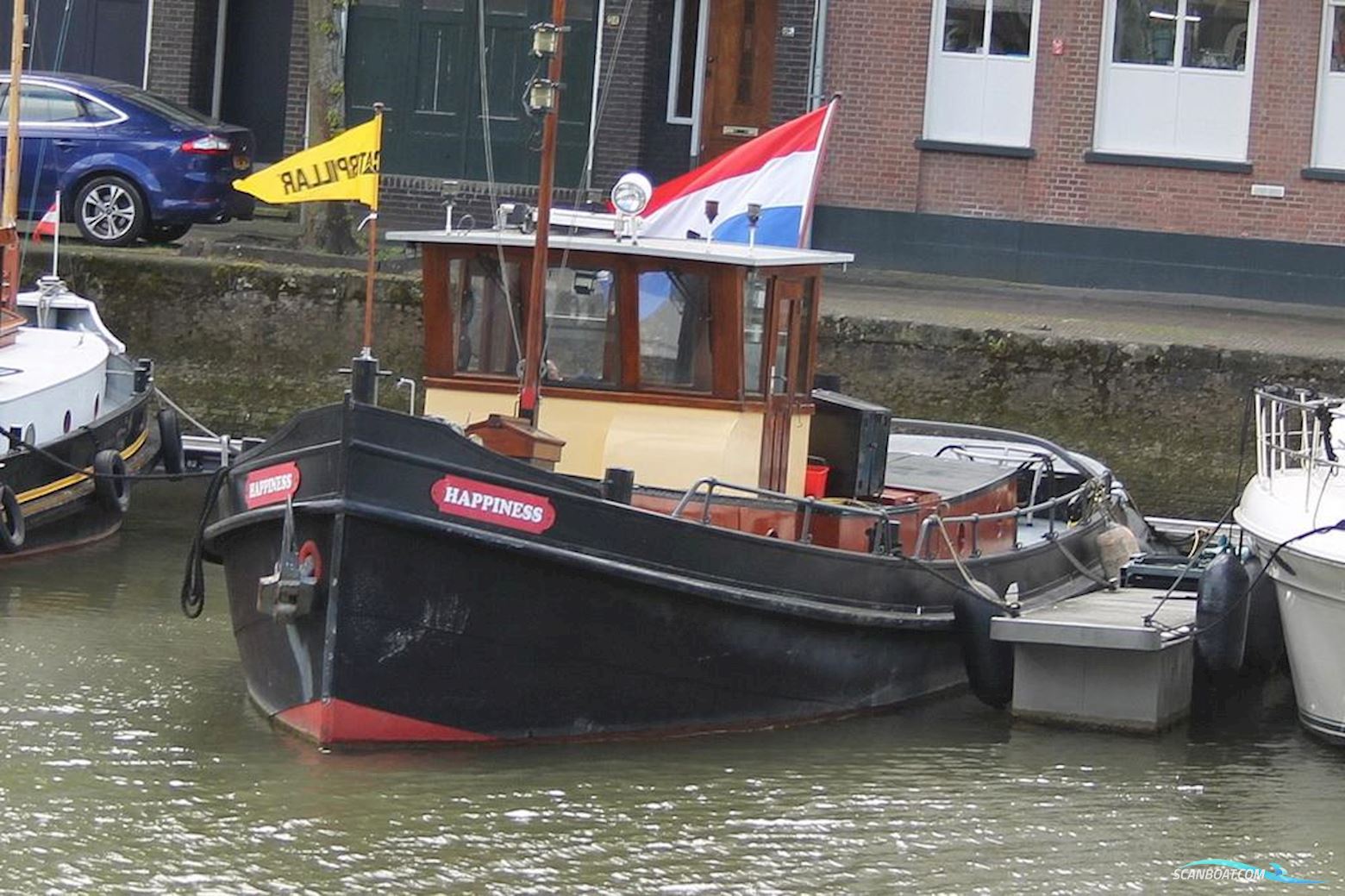 Custom Dutch Barge Tug Boat