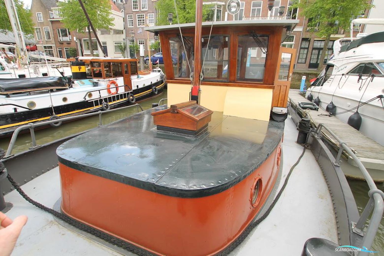Custom Dutch Barge Tug Boat