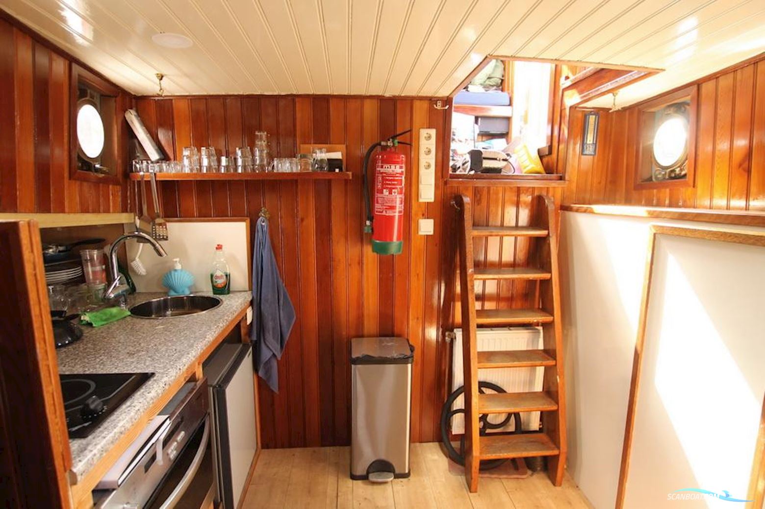 Custom Dutch Barge Tug Boat