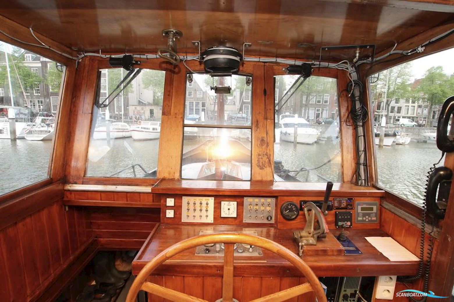 Custom Dutch Barge Tug Boat