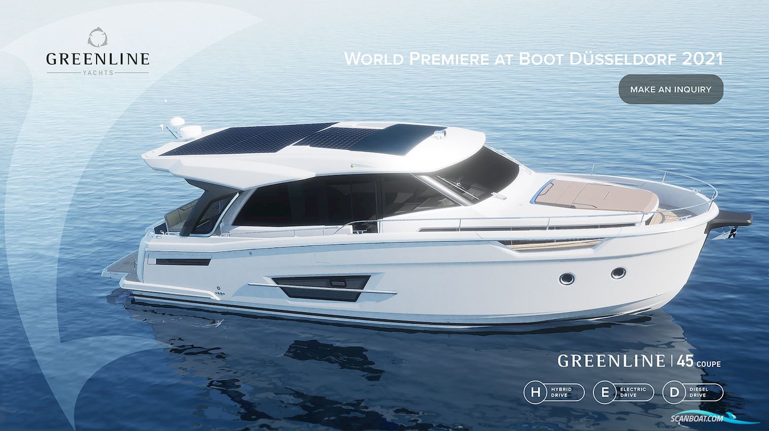 Greenline 45 Coupe Boat type not specified 2024, Denmark