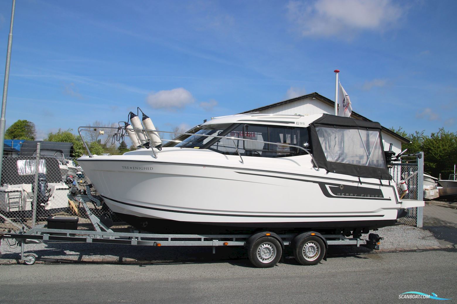 Jeanneau 695 Merry Fisher Boat type not specified 2019, with Yamaha F150Getl engine, Denmark