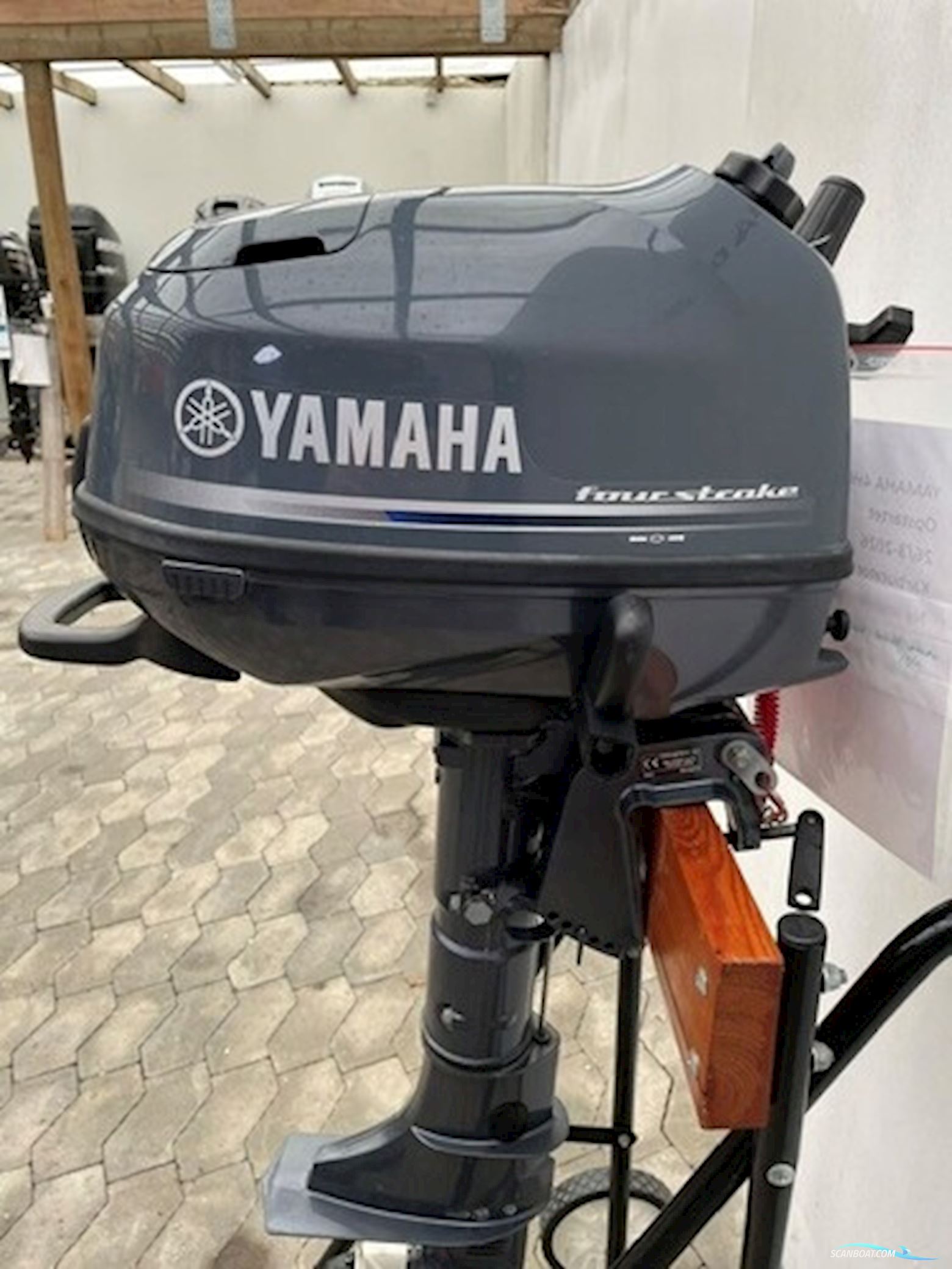 4 hk Yamaha 4 Takt Med Kort Ben Boatengine 2025, Denmark