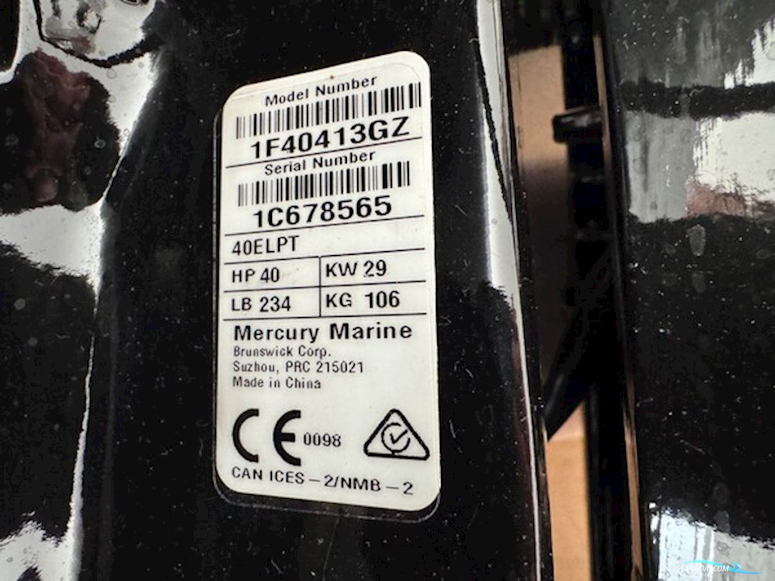 40 hk Mercury-EFI 4 takt ELPT - DEMO