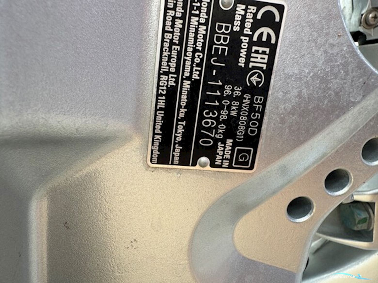 50 hk Honda BF50 4 Takt Med "Big Tiller" Styrehåndtag