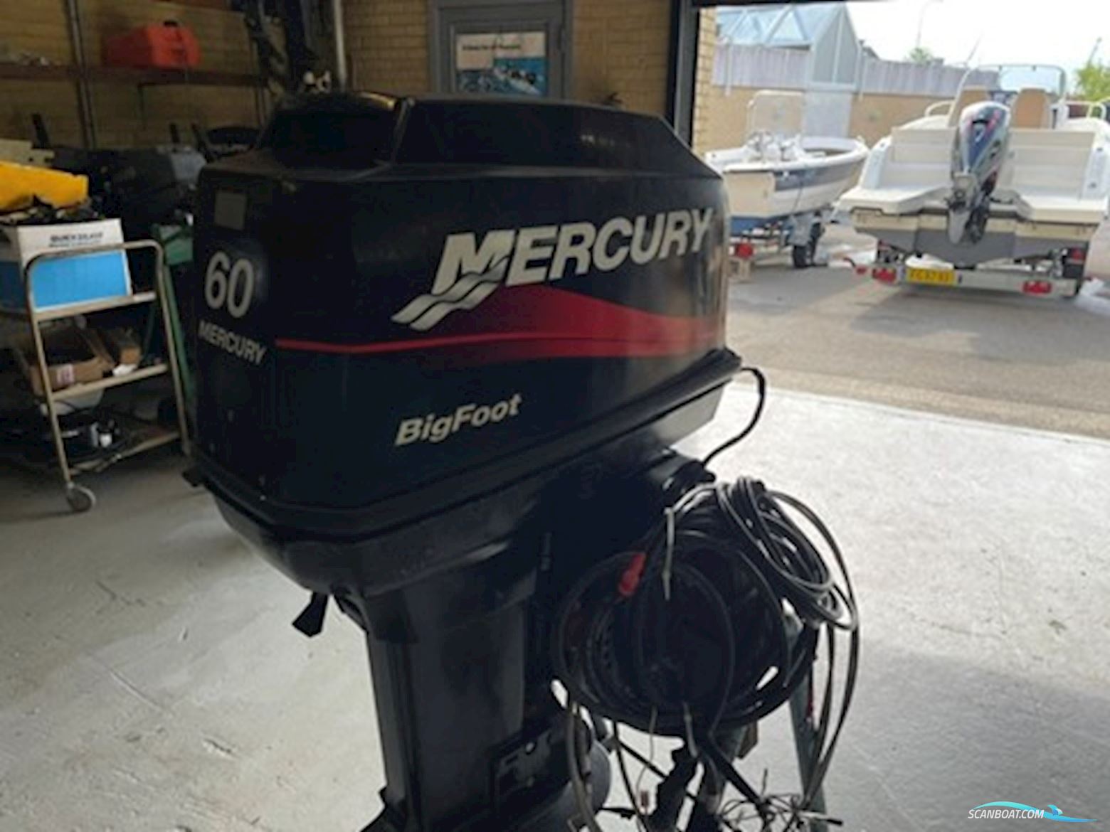 60 hk Mercury Med Fjernbetjening og Powertrim