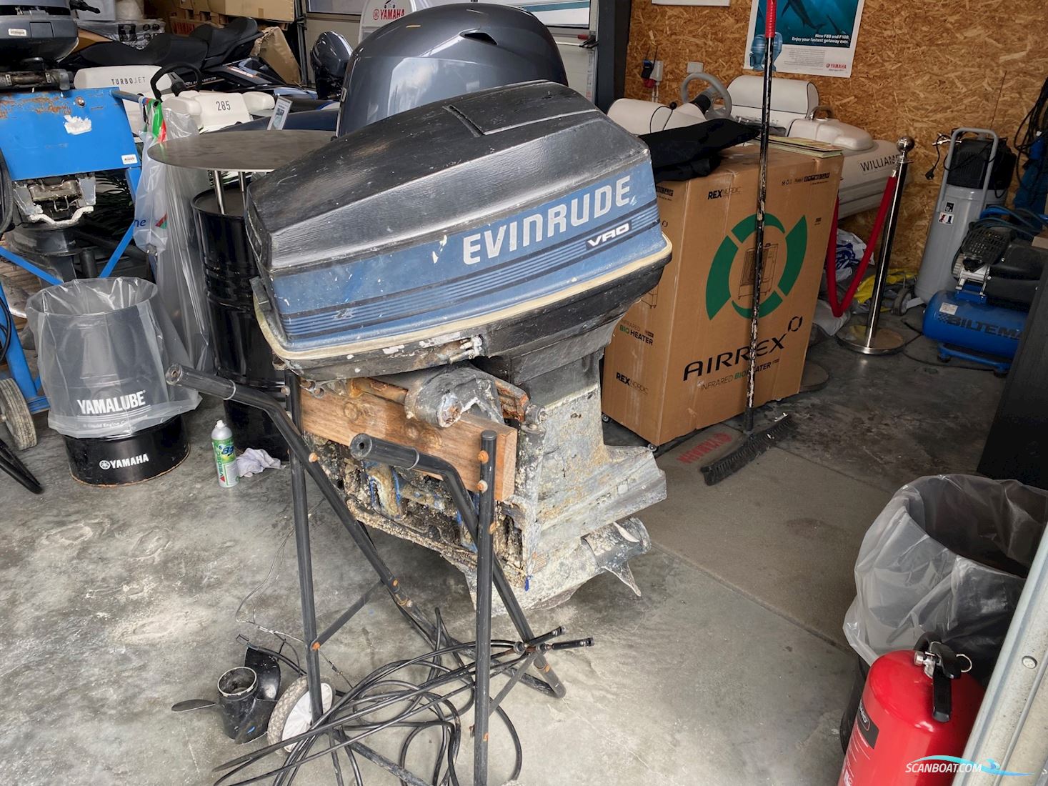 Evinrude 40HK Vro Boatengine 1980, with Evinrude 40HK engine, Denmark