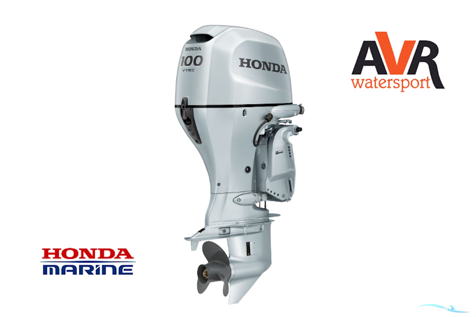 Honda BF100 Lrtu Boatengine 2024, with Honda engine, The Netherlands