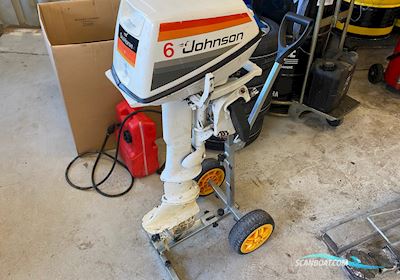 Johnson 6HK Boatengine 1980, with Johnson 6HK engine, Denmark