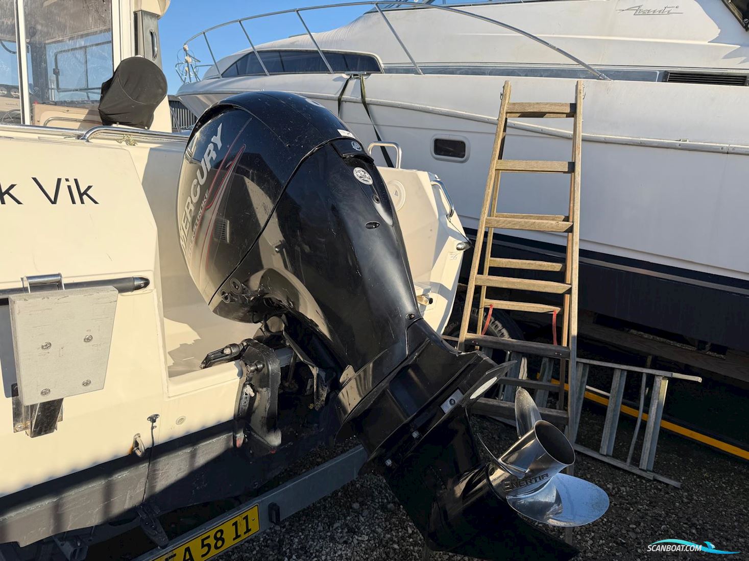 Mercury 150XL Boatengine 2014, with Mercury 150 XL engine, Denmark