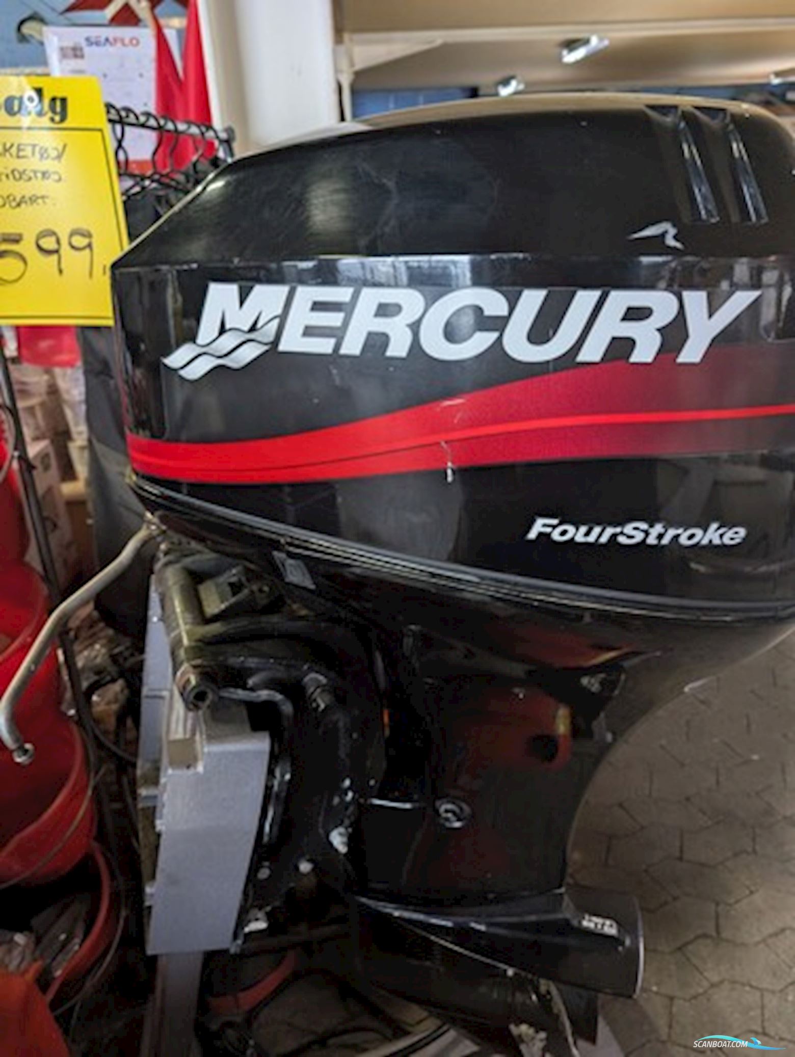 Mercury 30 HK med gear-gas box Boatengine 2025, Denmark