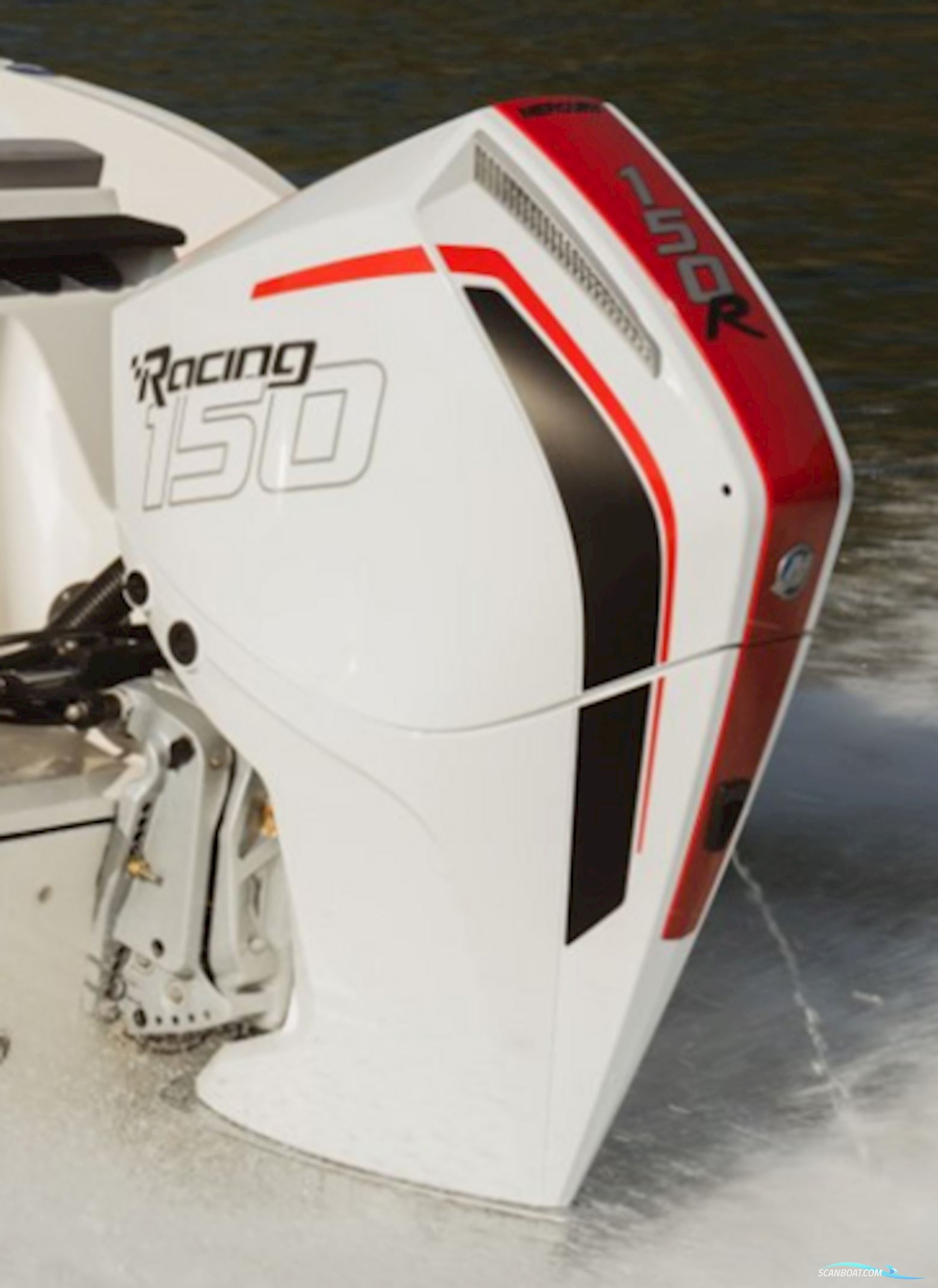 Mercury Racing F150 hk XL, Hvid - Spar KR: 15.305,- - Spris ! Boatengine 2025, Denmark