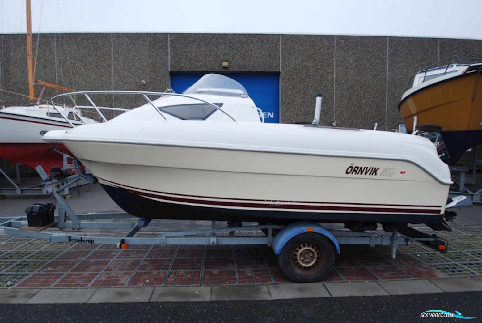 Ørnvik 510 Cruiser Boatengine 2003, with Mercury engine, Denmark