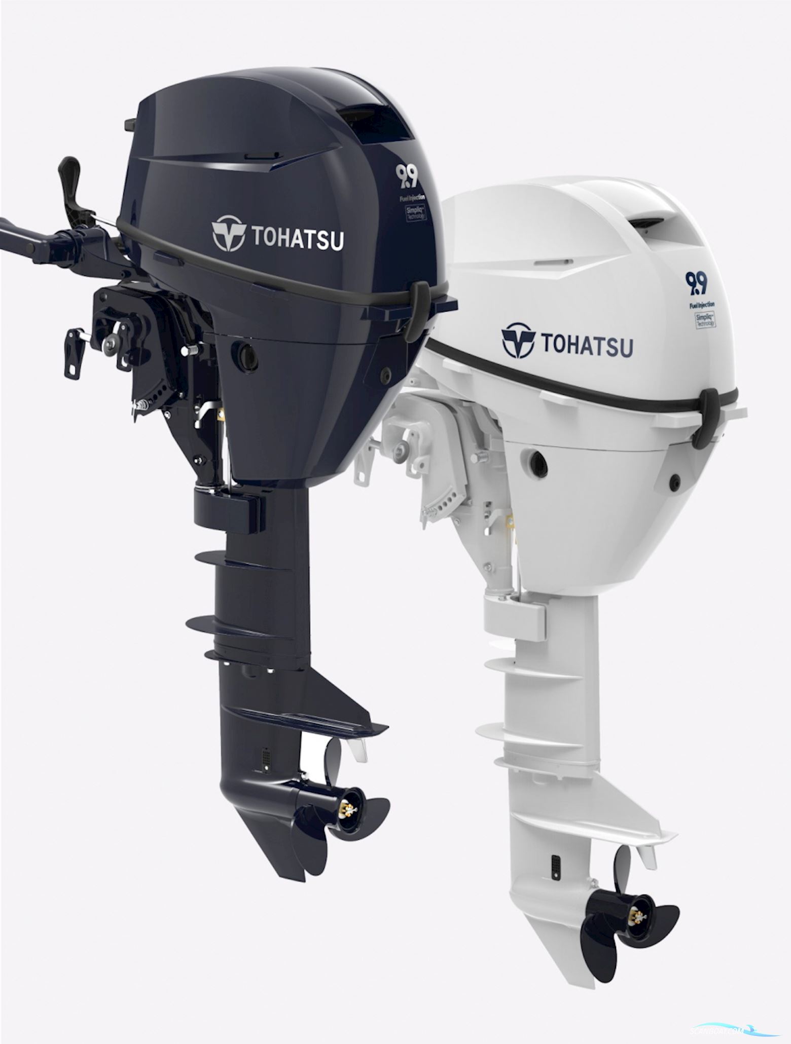Tohatsu 9.9 PK Elektrische Gestart Met Injectie