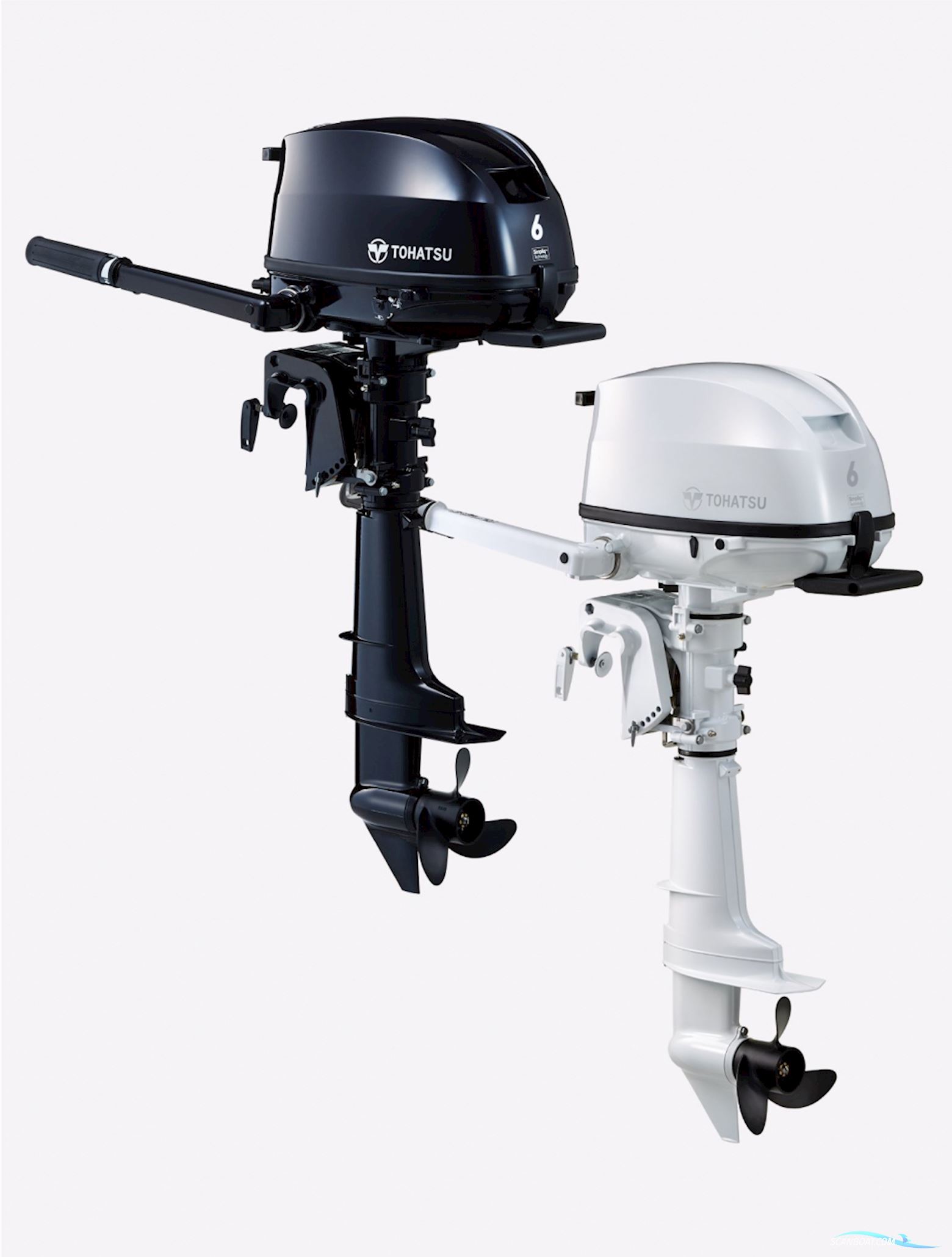 TOHATSU MFS 6 pk SS 5 jaar GARANTIE Boatengine 2025, No country info