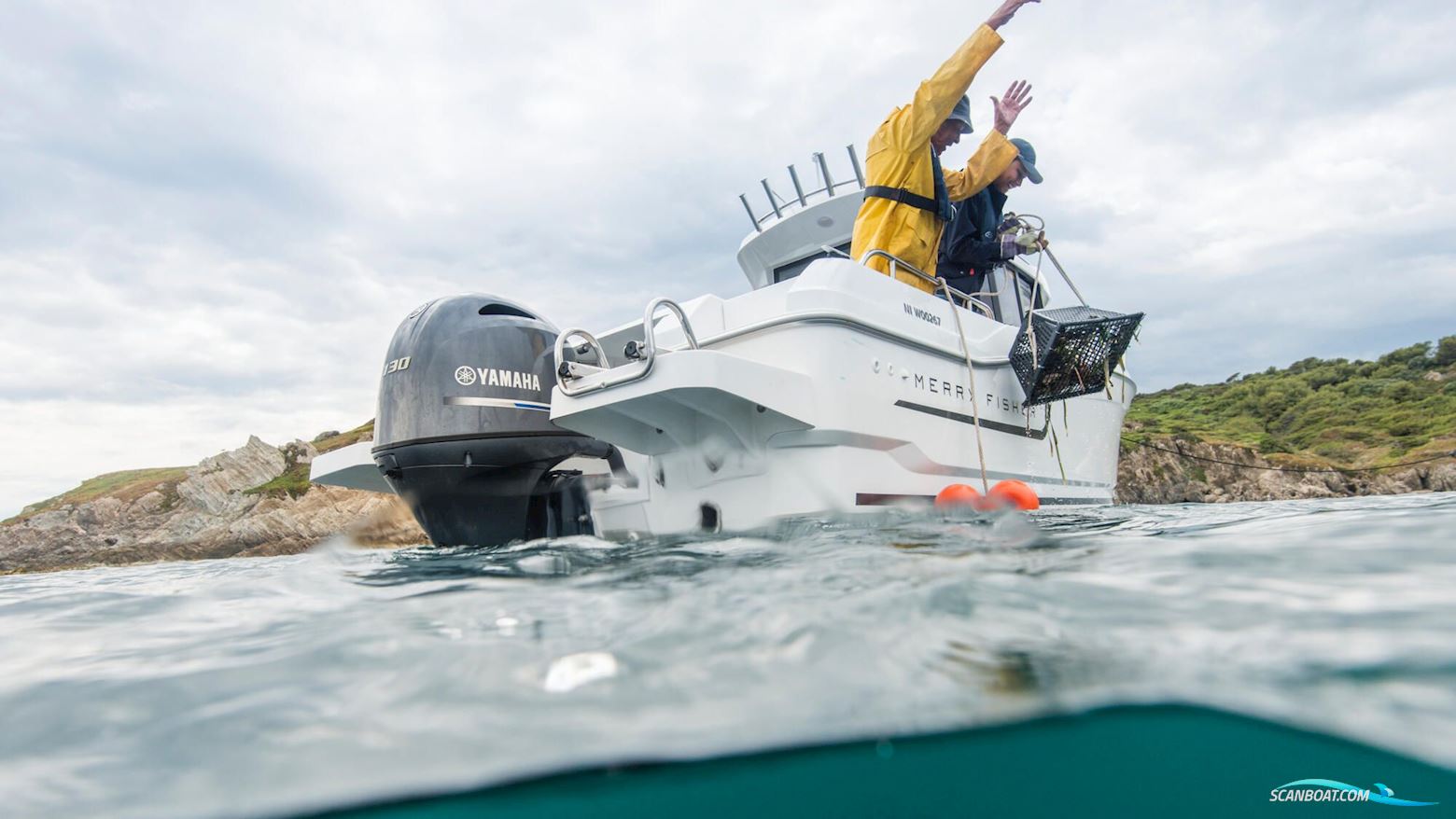 Yamaha 130 HK - Fjernbetjent, Elektronisk start, Powertrim