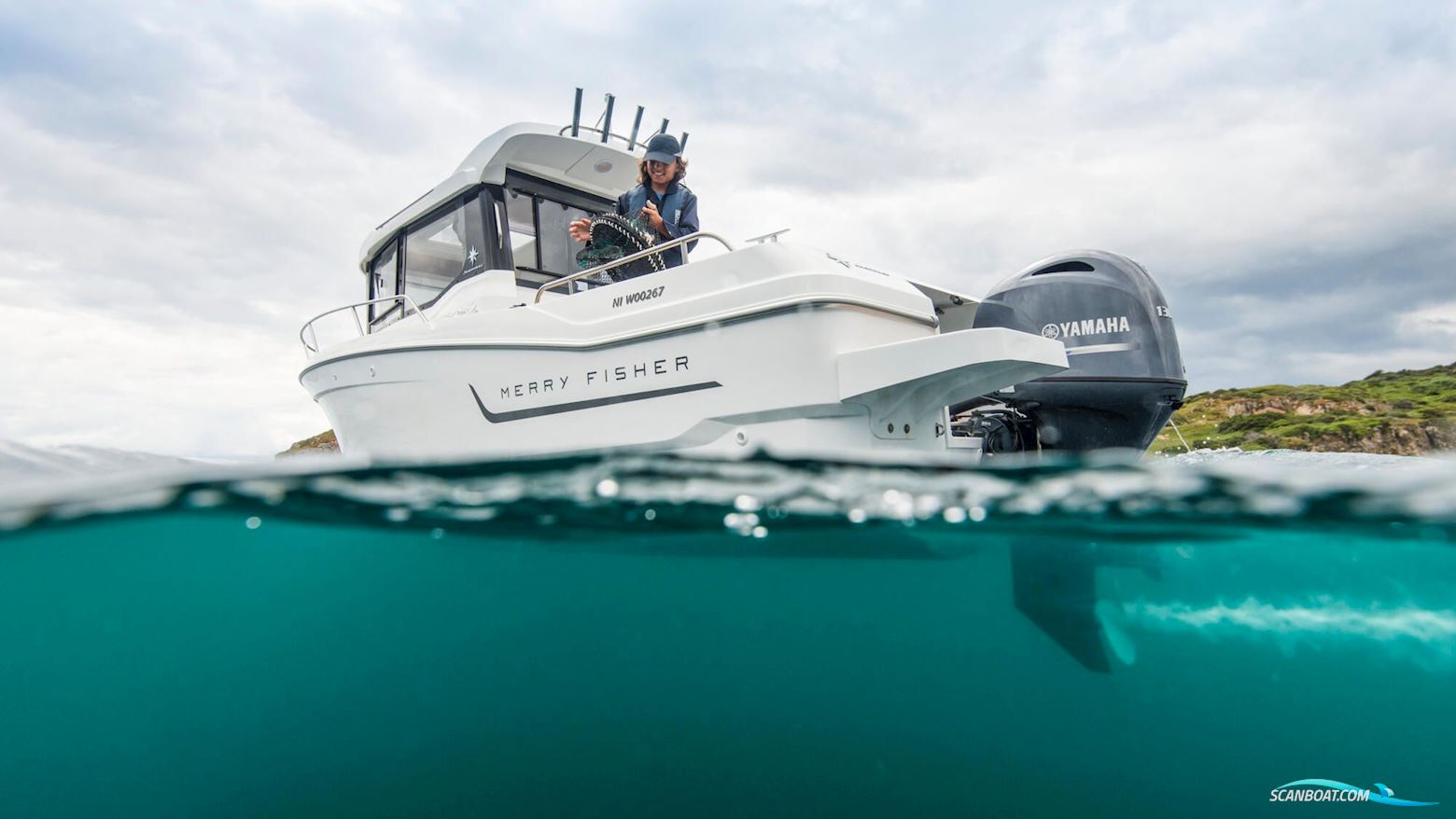 Yamaha 130 HK - Fjernbetjent, Elektronisk start, Powertrim