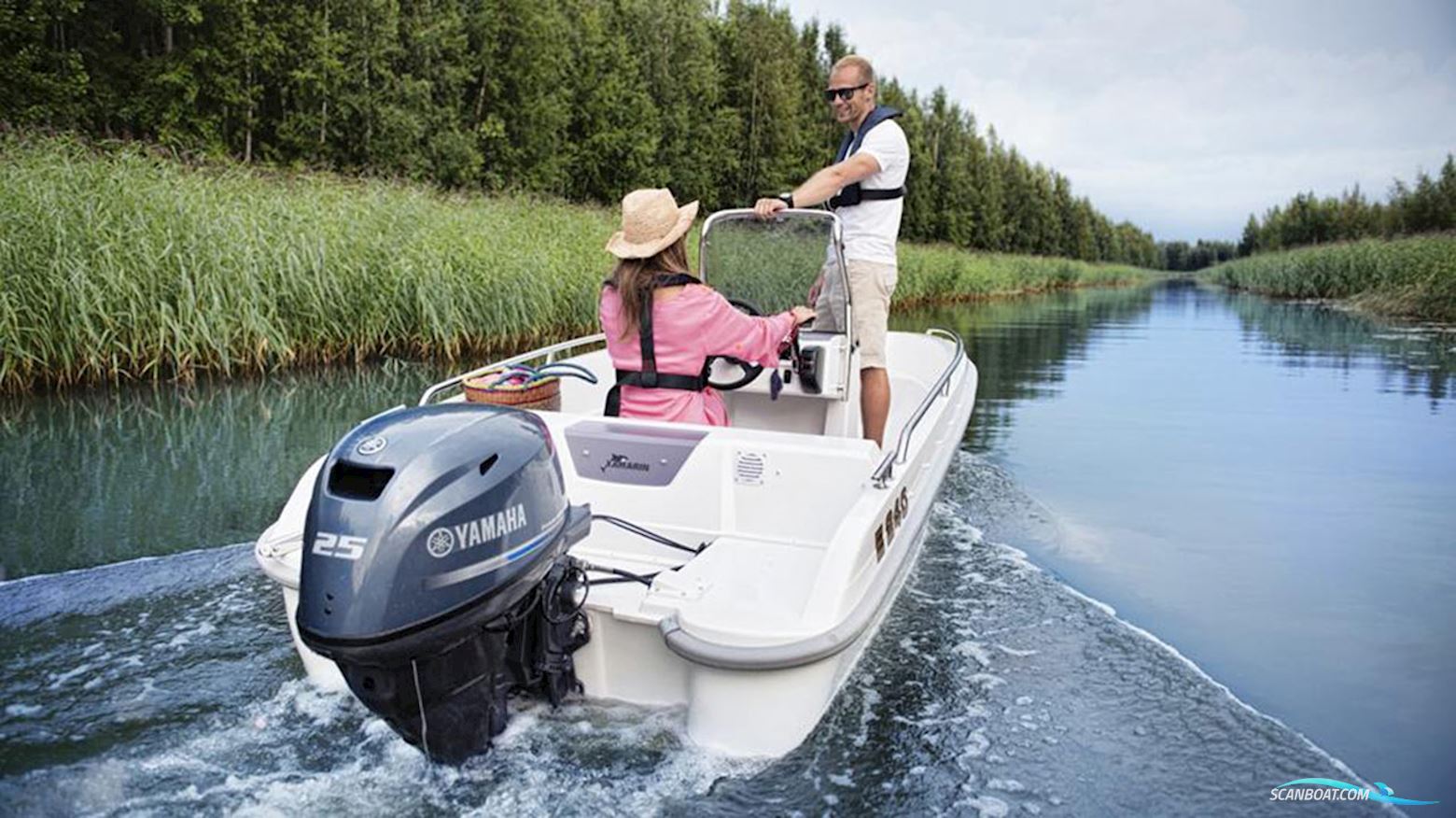 Yamaha 25 HK 4Takt Påhængsmotor.