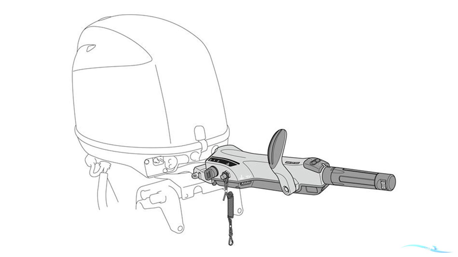 Yamaha 25 HK 4Takt Påhængsmotor.