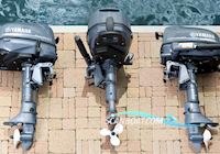 Yamaha 4 HK 4-Takt Boatengine 2024, with F4 engine, Denmark