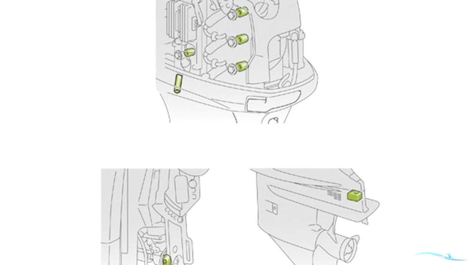 Yamaha 40 HK 4-Takt Påhængsmotor