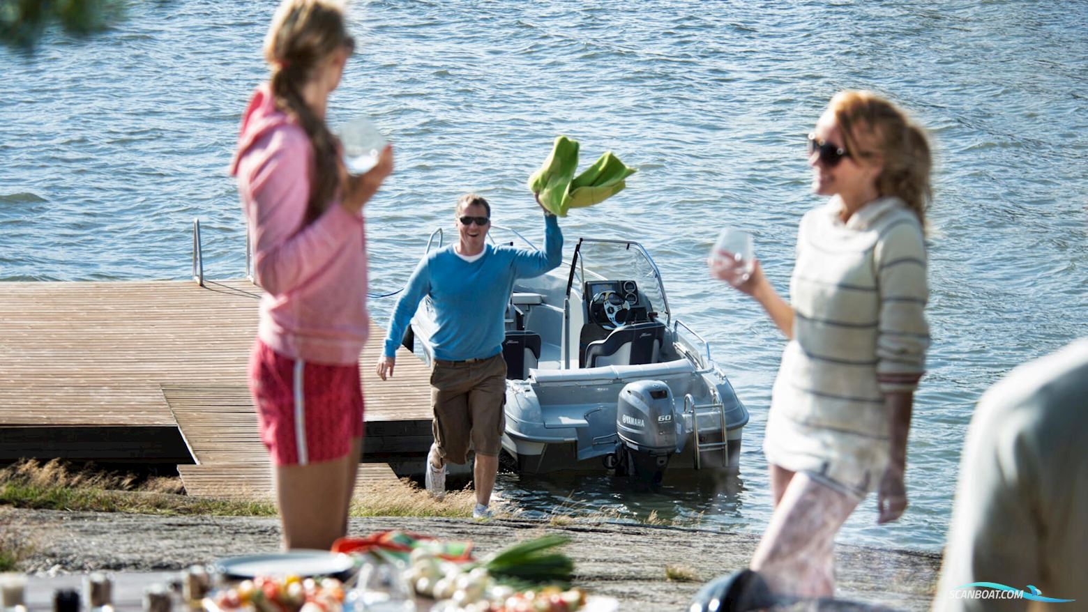 Yamaha 60 HK - Fjernbetjent, Elektronisk start, Powertrim