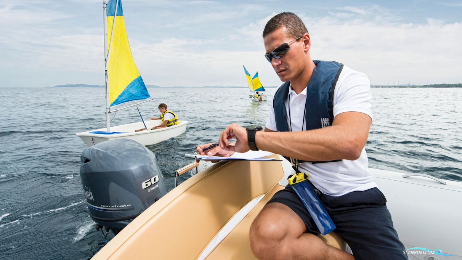 Yamaha 60 HK - Fjernbetjent, Elektronisk start, Powertrim