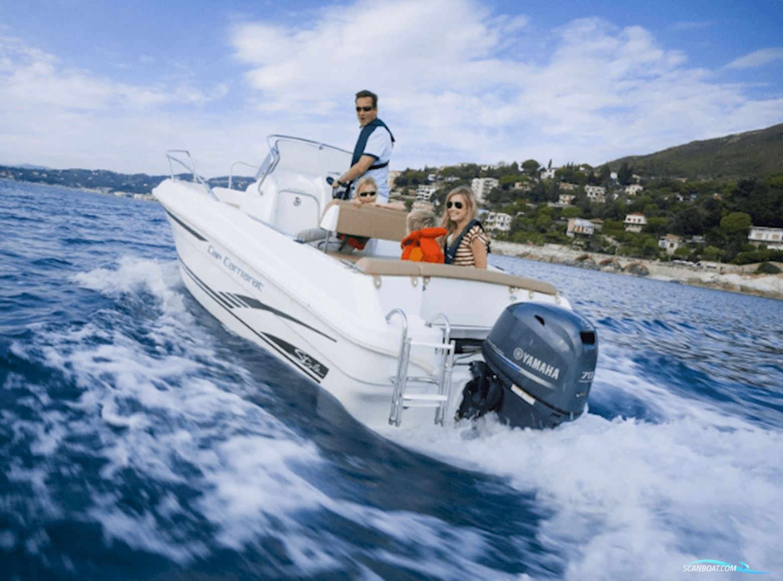 Yamaha 70 HK - Fjernbetjent, Elektronisk start, Powertrim