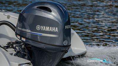 Yamaha F100LB Boatengine 2025, with Yamaha F100LB engine, Denmark