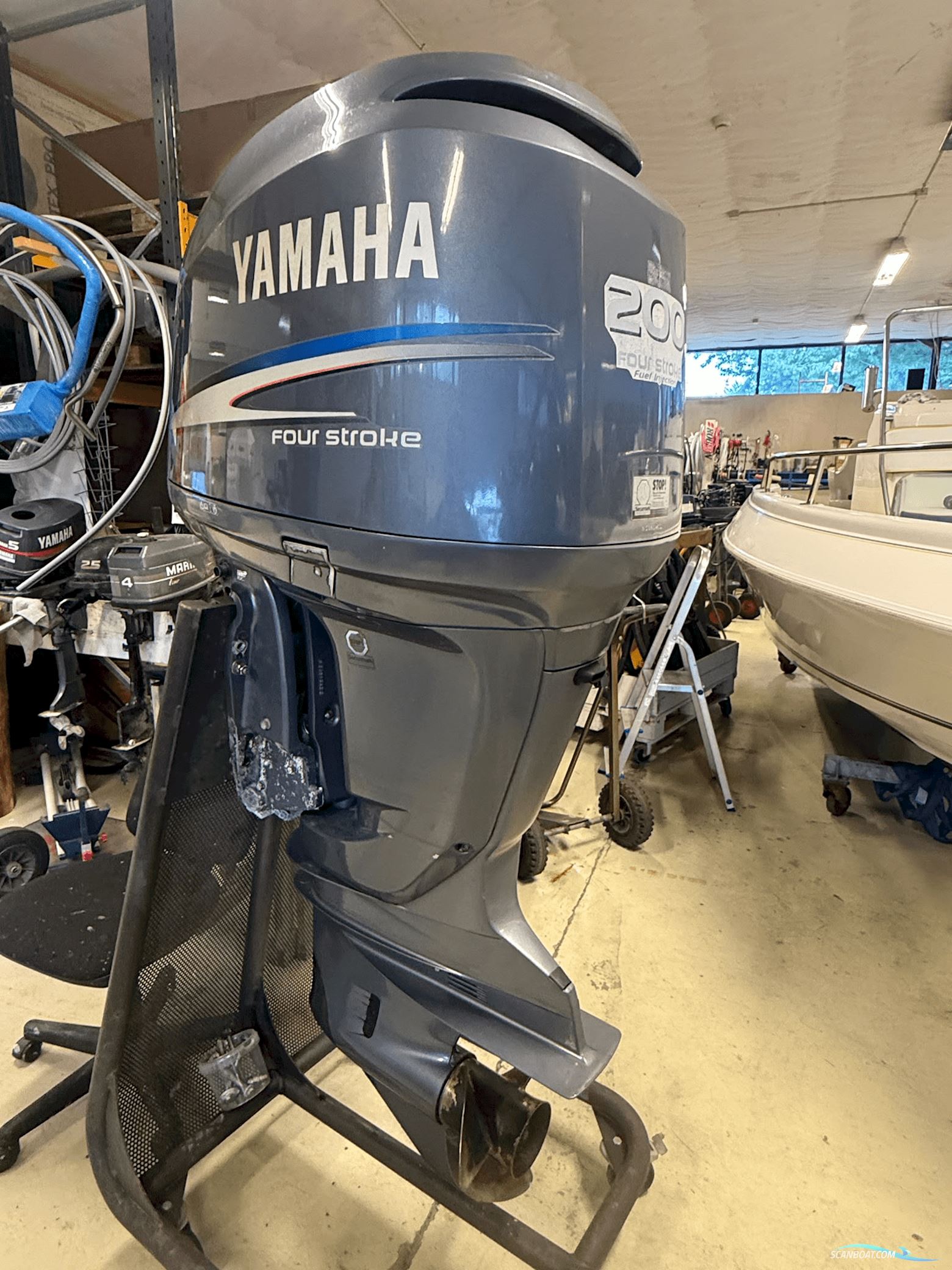 Yamaha F200AETX Boatengine , with Yamaha engine, Denmark