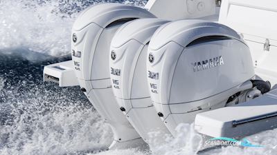 Yamaha F300XSB2 Hvid Boatengine 2025, with Yamaha F300XSB2 engine, Denmark
