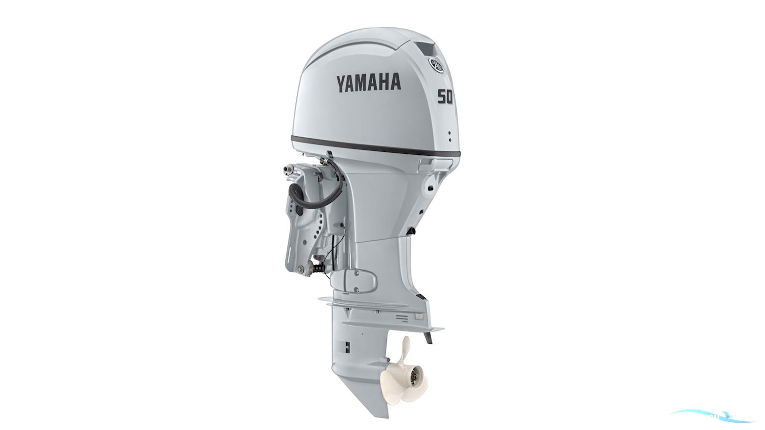 Yamaha F50Let2L Boatengine 2025, with Yamaha F50Hetl engine, Denmark