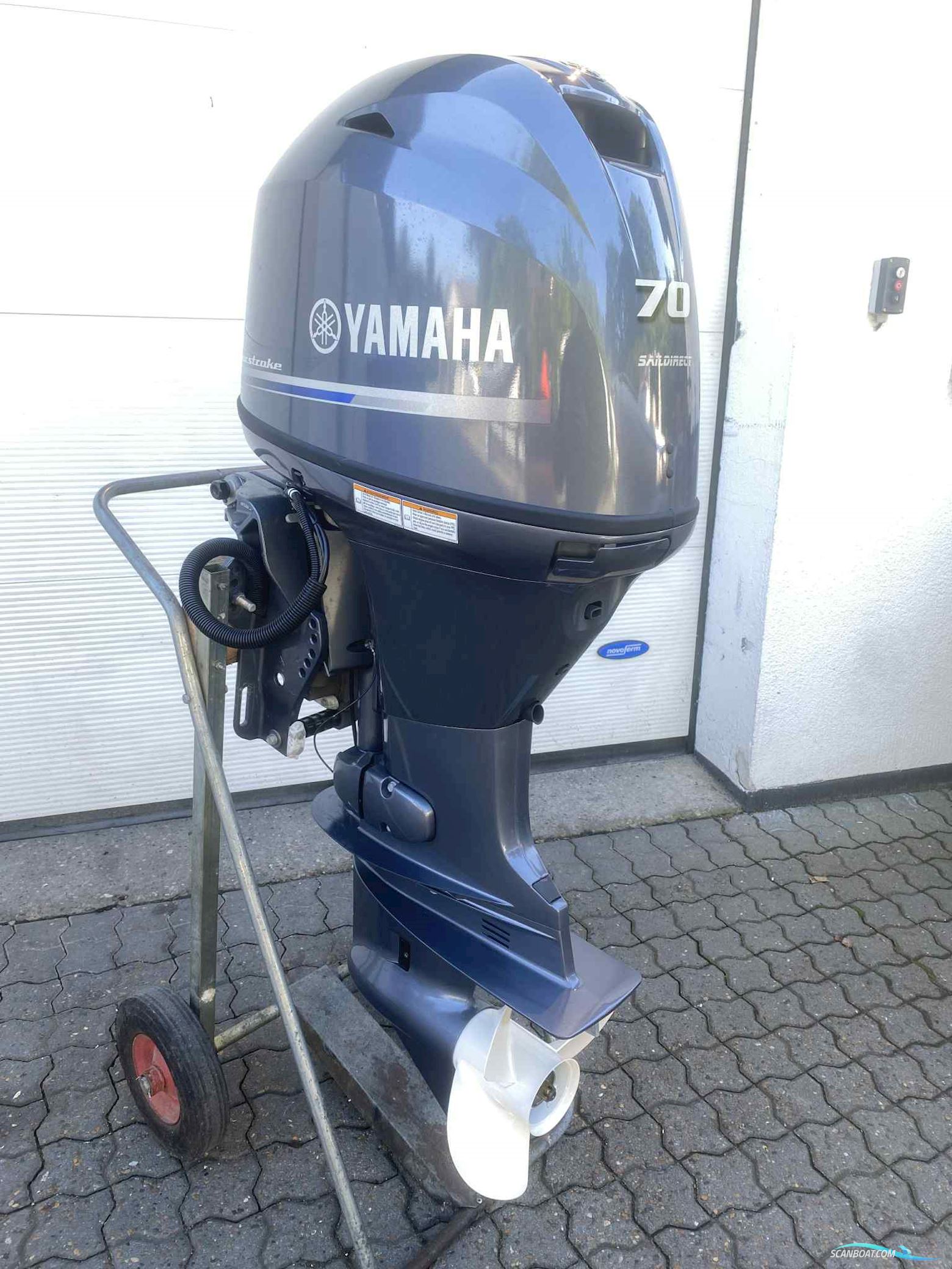 Yamaha F70Aetl Demo Boatengine 2024, with Yamaha engine, Denmark