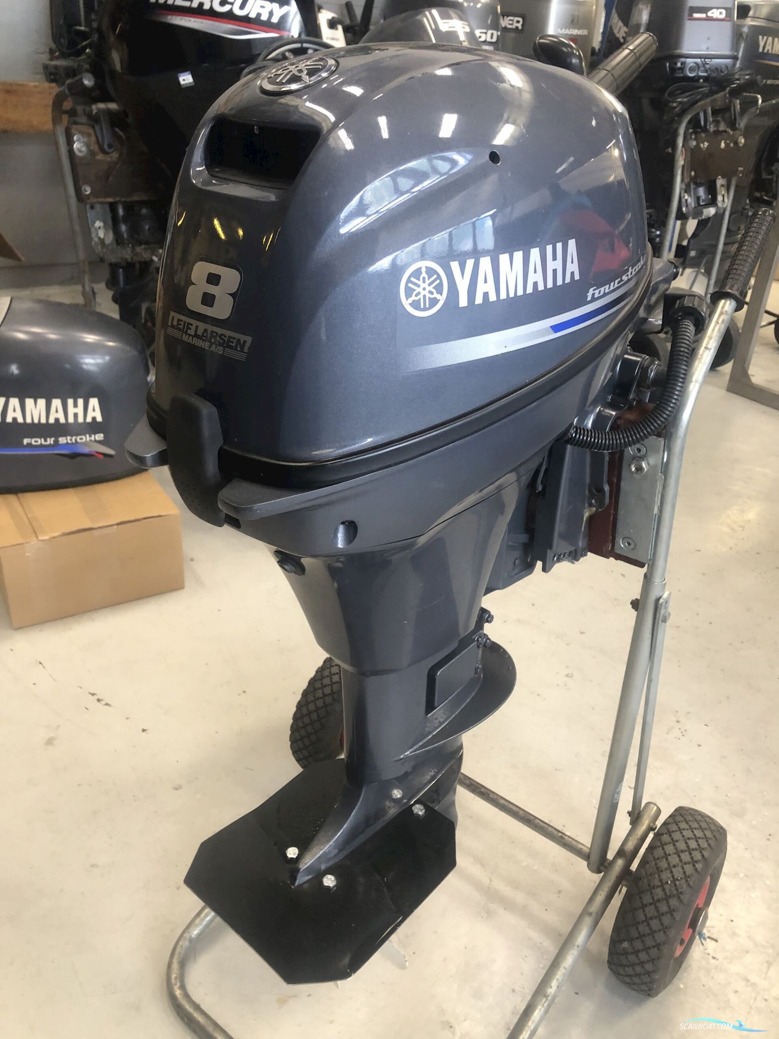 Yamaha F8Fmhs Boatengine 2017, Denmark